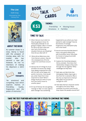 KS3 english reading list