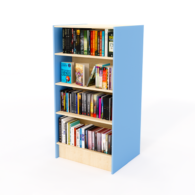 Apollo double sided bookshelf - 150cm